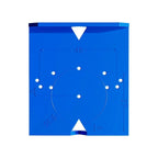 2PC ABS Drill Guide Template for Hinge Hole Positioning in Furniture Doors