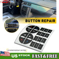 Climate Control Button Stickers for Chevy Avalanche Silverado (2007–2013)