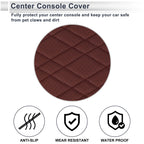 Center Console Cover for BMW X3 (2014–2018) Wine Red