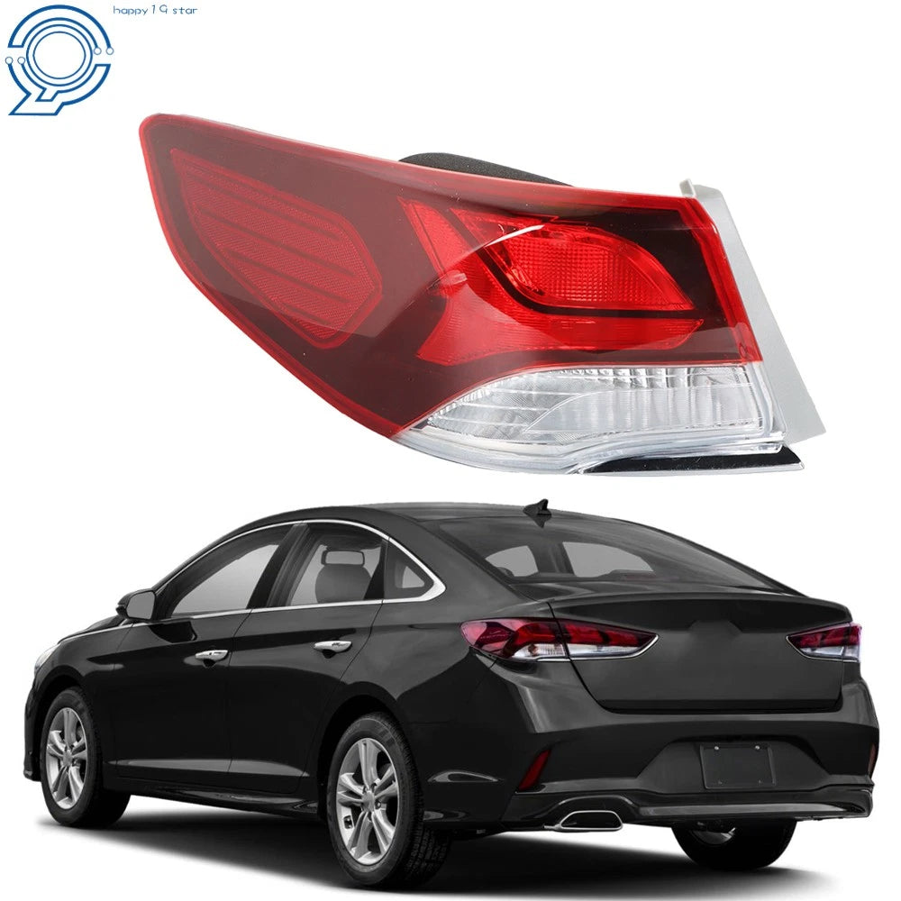 Halogen Tail Lights for Hyundai Sonata (2018-2019) Rear Outer Left