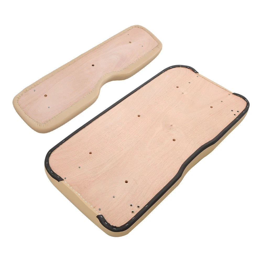 Set of 2 Beige Front Seat Cushions for E-Z-GO RXV (2008–2023)