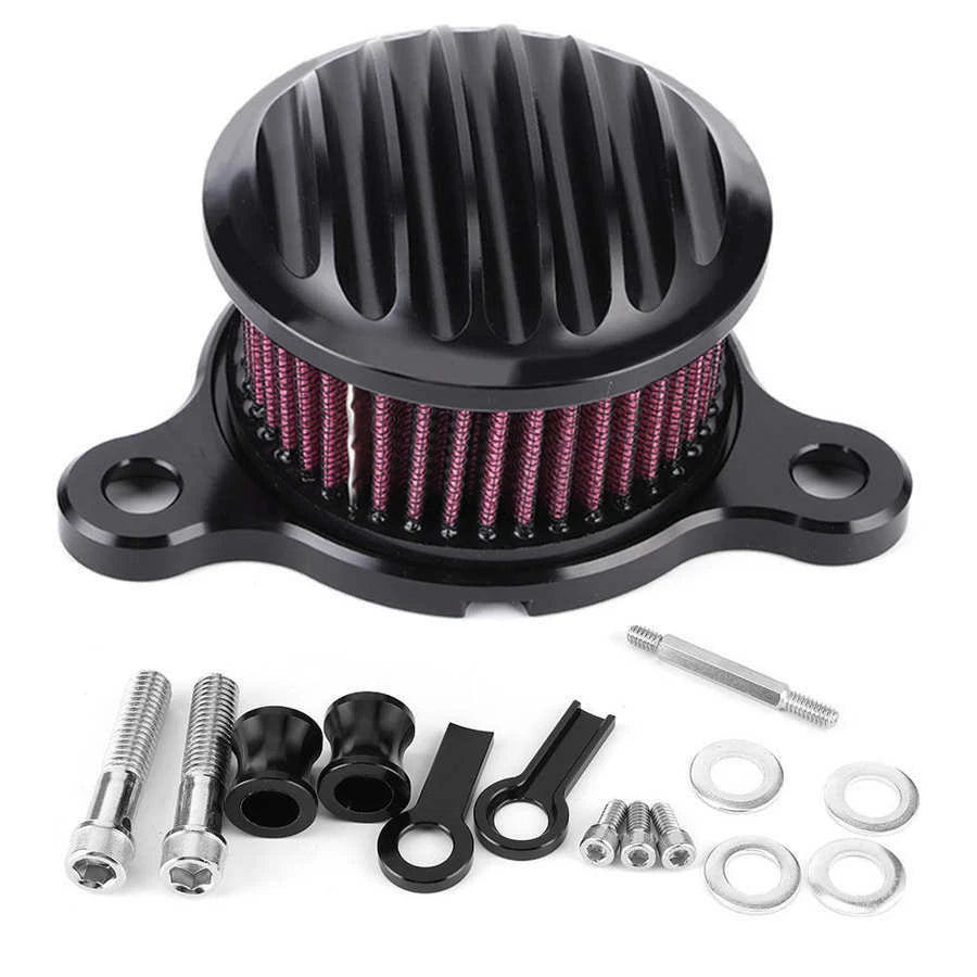 Air Cleaner Intake Filter System Kit for Harley Sportster XL 883 XL 1200 (1988–2017)