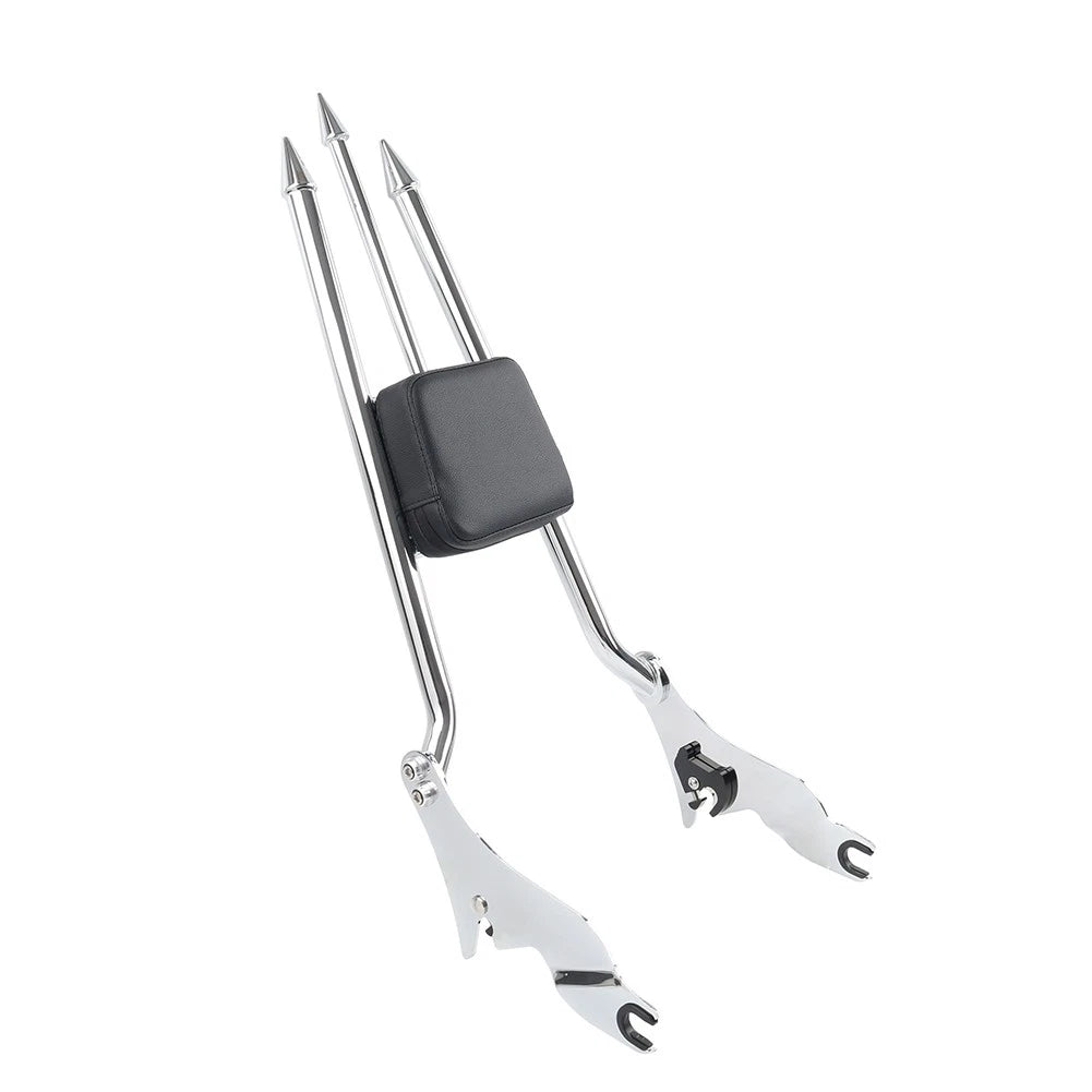 Passenger Backrest Sissy Bar for Harley Street Glide Road King (2009–2025) Chrome