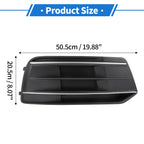 Fog Light Grill for Audi Q5 (2018–2020) No. 80A807680D Black Silver Tone