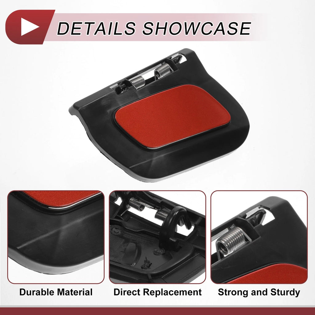 Front Right Washer Nozzle Cover Cap for Mercedes-Benz GLA45 AMG (2015–2019) Red