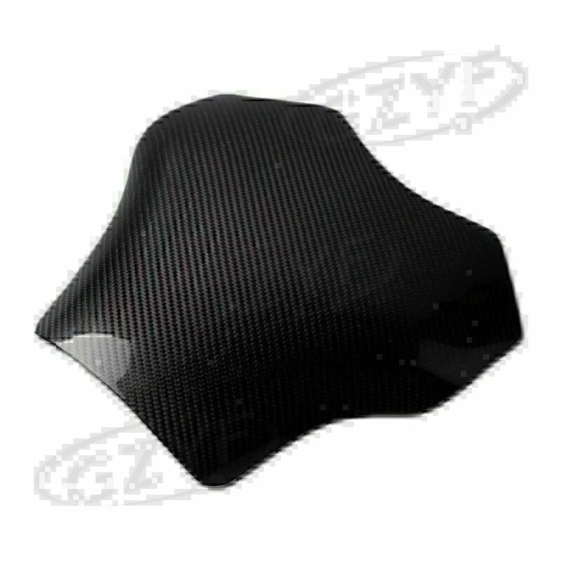 Rear Carbon Fiber Fuel Gas Tank Protector for Kawasaki Ninja ZX14R (2006–2011)