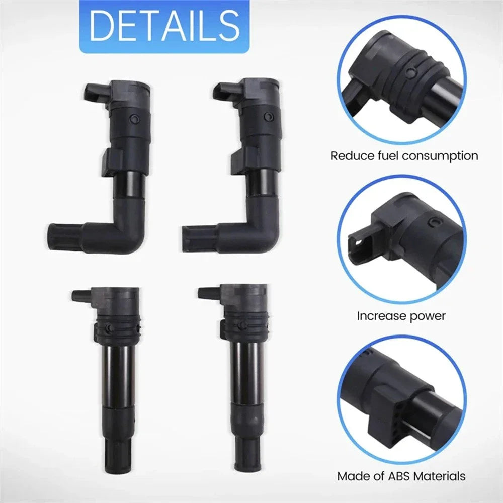 4 x Ignition Coils for BMW R1100S R1150R Rockster R Nine 1000T R900RT