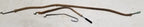 Set of 2 LH Driver Door Latch Rods for Ford Thunderbird/Cougar (1989–1997)