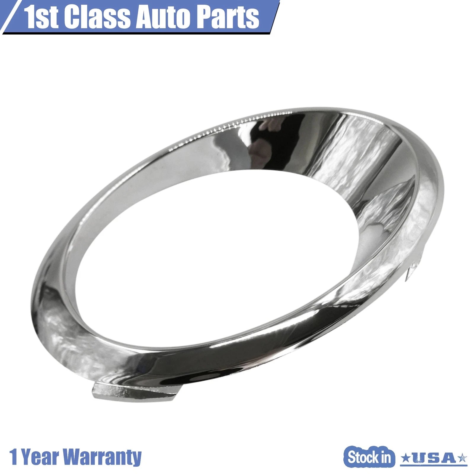 Chrome Fog Light Trim Ring Bezel for Ford Fusion (2013-2015)