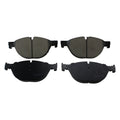 Set of 4 Akebono Euro Front Ceramic Slotted Brake Pads for BMW F02 F07 F10 F12 F13