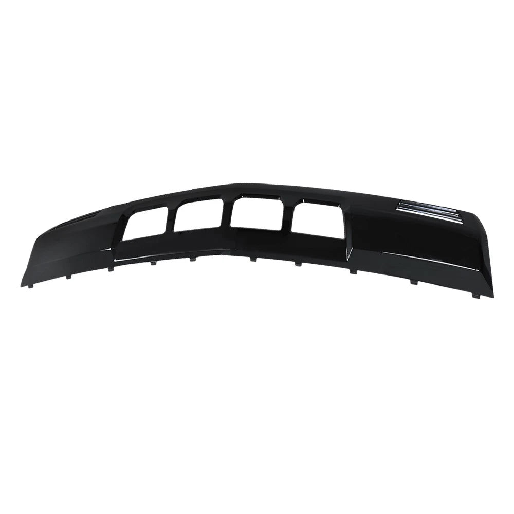 Front Bumper Lower Baffle for Silverado 1500 (2022–2023) - Bright Black Plastic