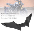 Front Fender Beak Lip Nose Cone Spoilers for Yamaha MT-09 SP (2021–2023)