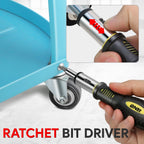 51Pcs Magnetic Screwdriver Bit Set with Organizer Box