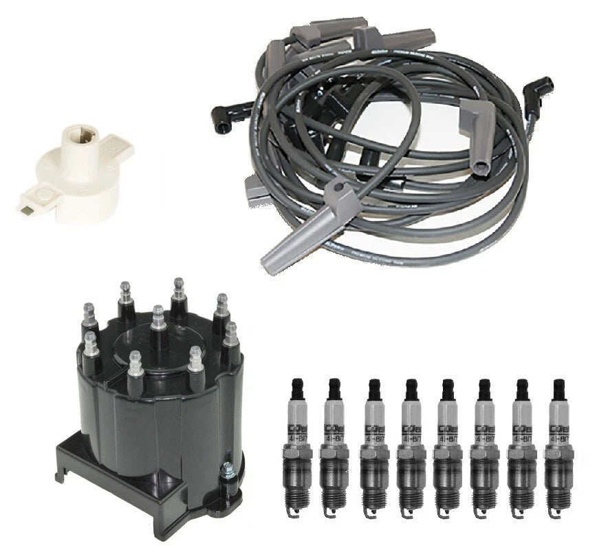 ACDelco Ignition Kit: Distributor Rotor, Cap, Wires & Spark Plugs for GMC C3500 (1990–2000)