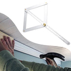 Square Protractor for Ceiling Corner Angle Finder (Foldable)