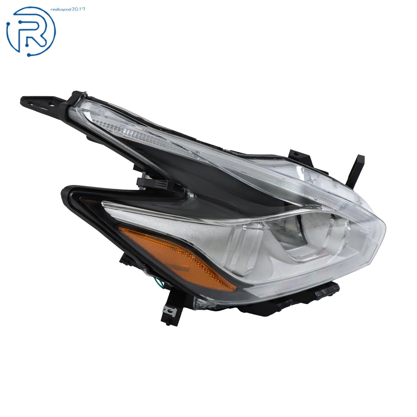 Halogen Headlight for Nissan Murano (2015-2016) with LED DRL Chrome