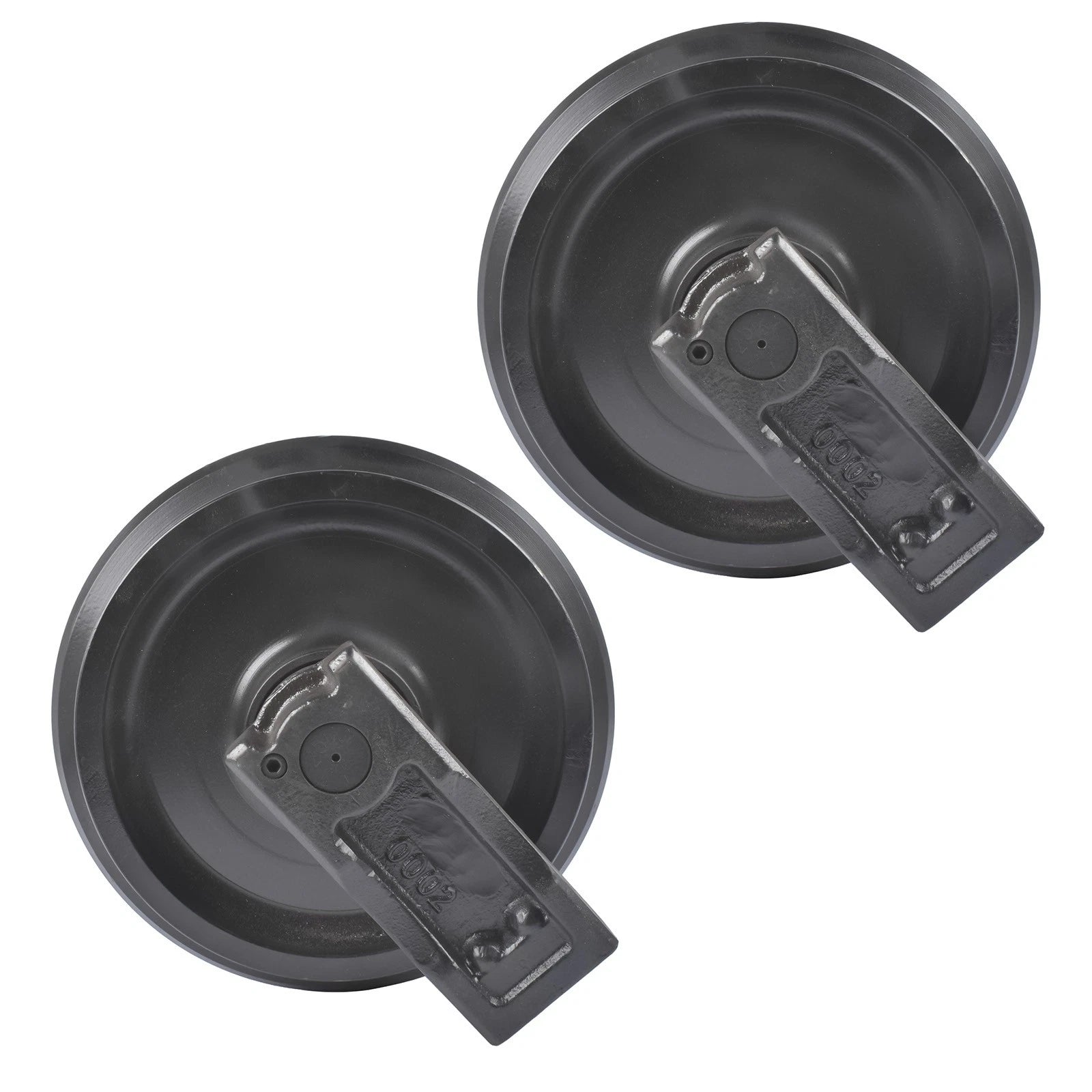 Pair Heavy Duty Idler Wheels for Kubota KX71-3 (2000-2023)