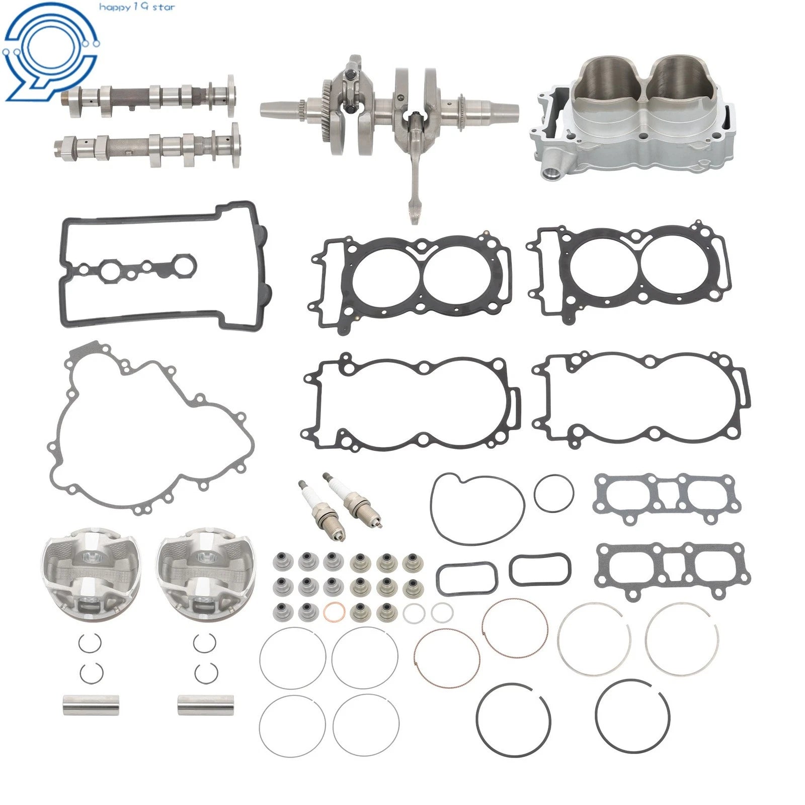 Cylinder Piston Crankshaft Camshaft for Polaris RZR 1000 (2014–2018)