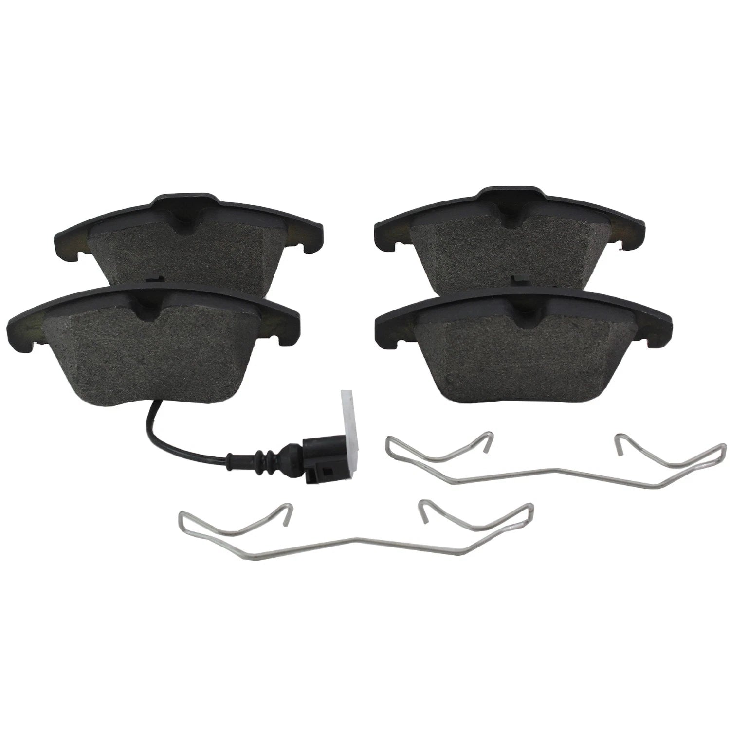 Set of 4 Front Brake Pads & Sensor for VW Passat Audi Q3 (2011–2020)