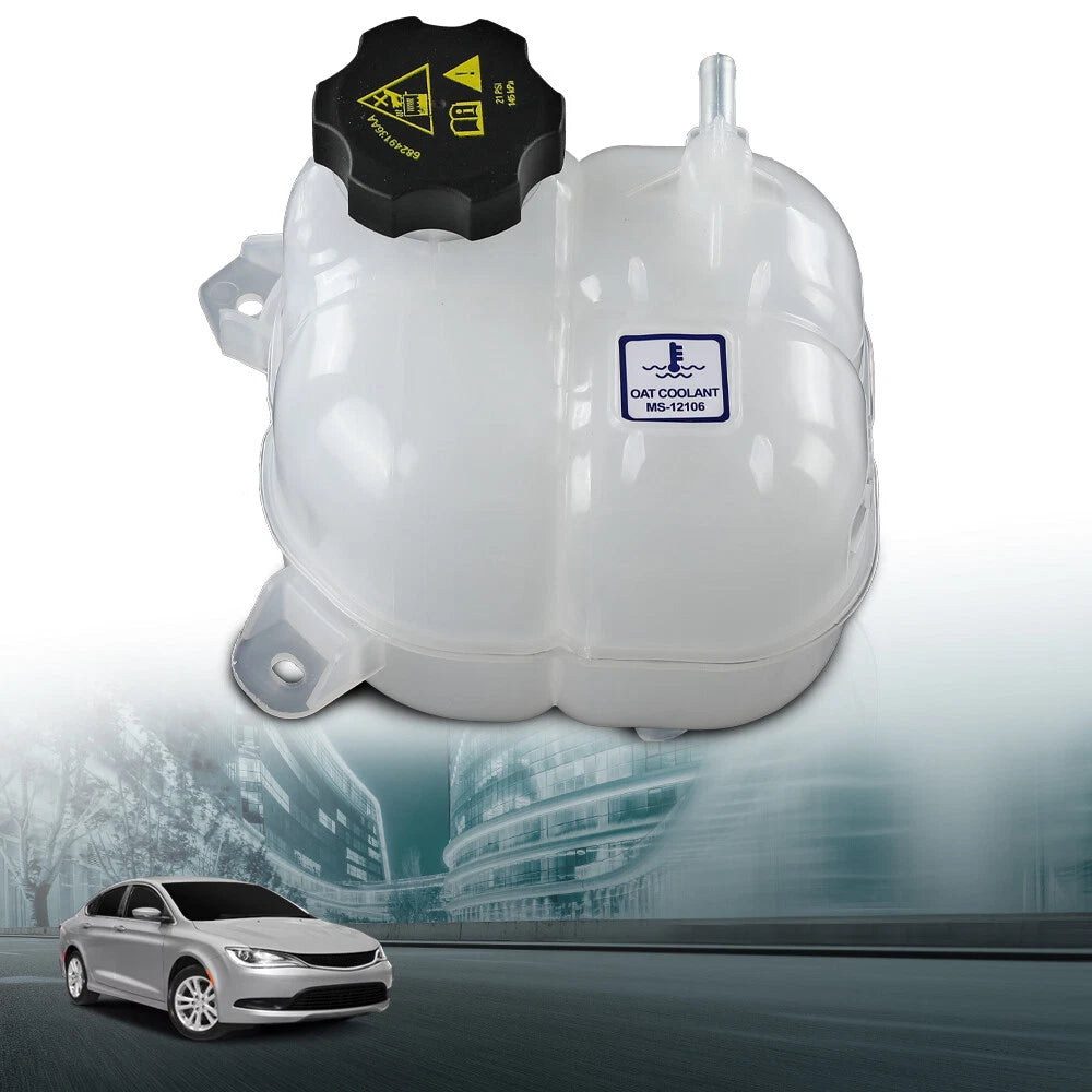 Coolant Reservoir Tank for Chrysler 200, Jeep Cherokee (2015–2018)