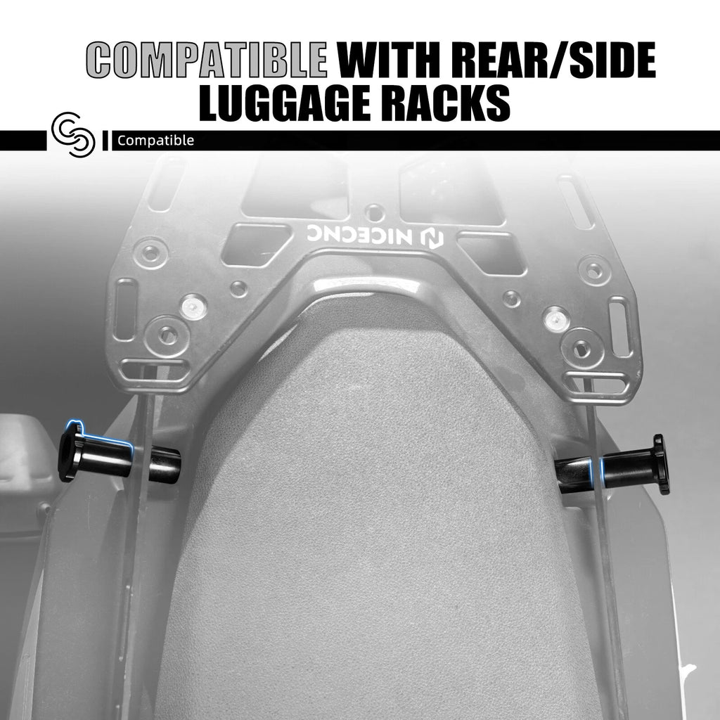 Luggage Mounting Rack Bolts Brackets for Yamaha Tenere 700 (2019–2023)
