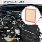 Car Engine Air Filter No. 2660940004 for Mercedes-Benz A-Class (2004–2012)
