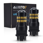 2X Amber 3157 LED Turn Signal Blinker Bulb for (4057 4157)