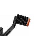 Black Brake Pedal Foot Pegs for Harley Touring Electra Street Glide (1980–2023)