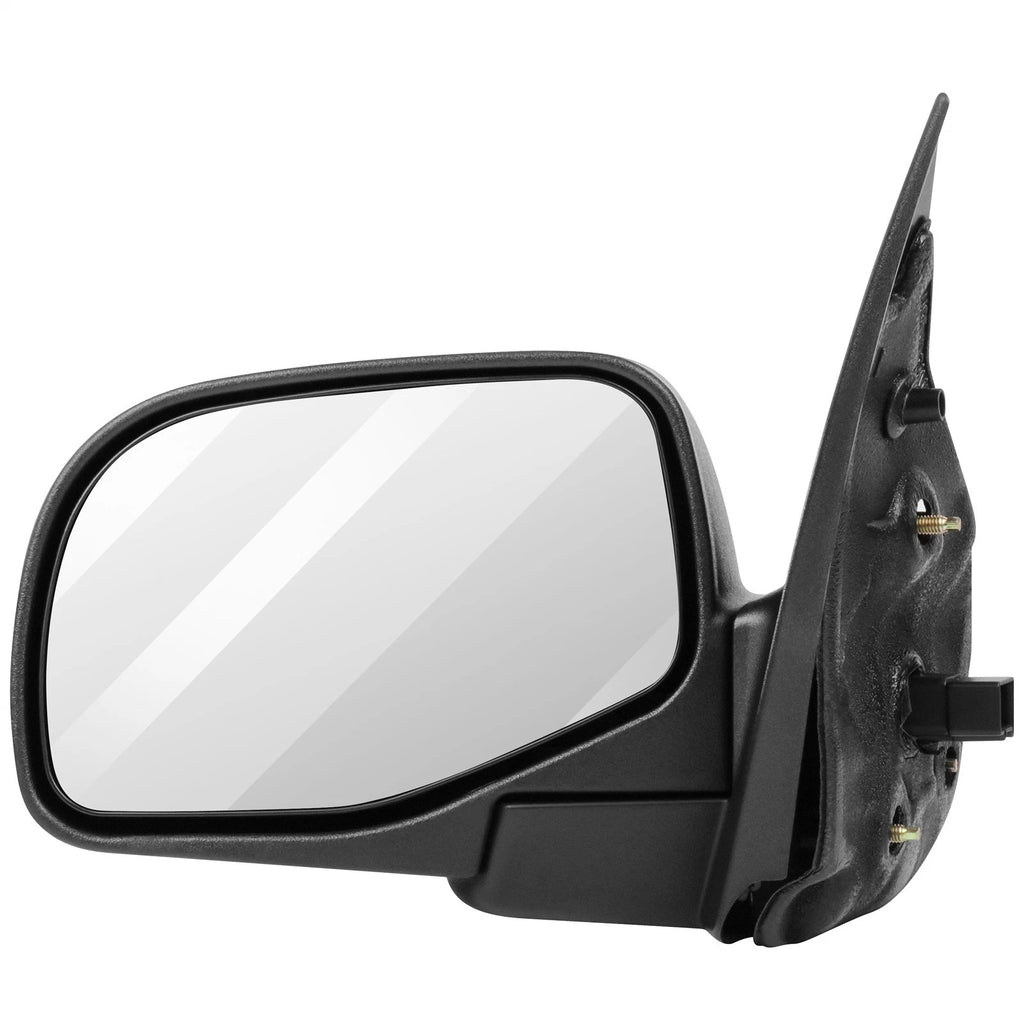 Driver Side Mirror for Ford Explorer (2002–2005) - Black Manual Fold, Puddle Light