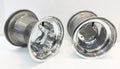 2X DWT Polished A5 Rolled Lip ATV Rear Wheel 10" 10x10 4/110 for Honda TRX 250R 450R