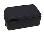 Console Lid Armrest Cover for Nissan D22 Frontier (1999–2004) Black PVC Leather