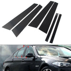 6 Pcs BC Pillar Post Trim for BMW 5 Series F10 (2011–2017)