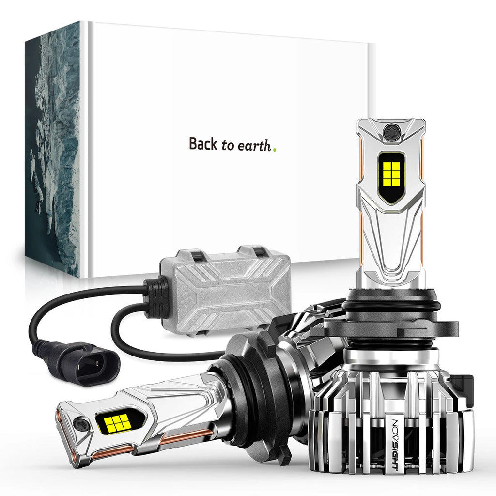 2X 9005 Canbus LED Headlight Bulbs Conversion Kit for