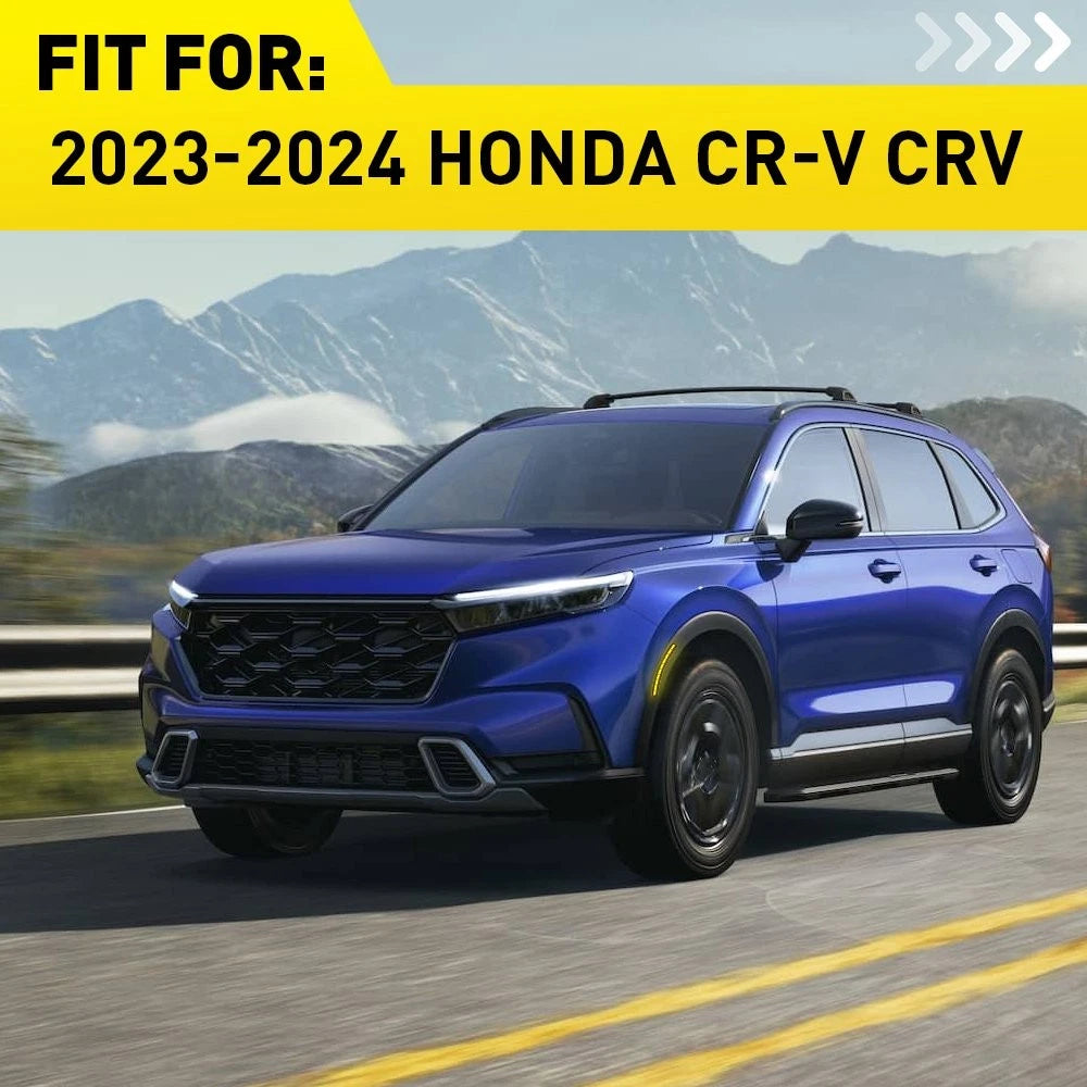 2X Side LED Daytime Running Lights Smoked Housing for Honda CR-V (2023–2024)