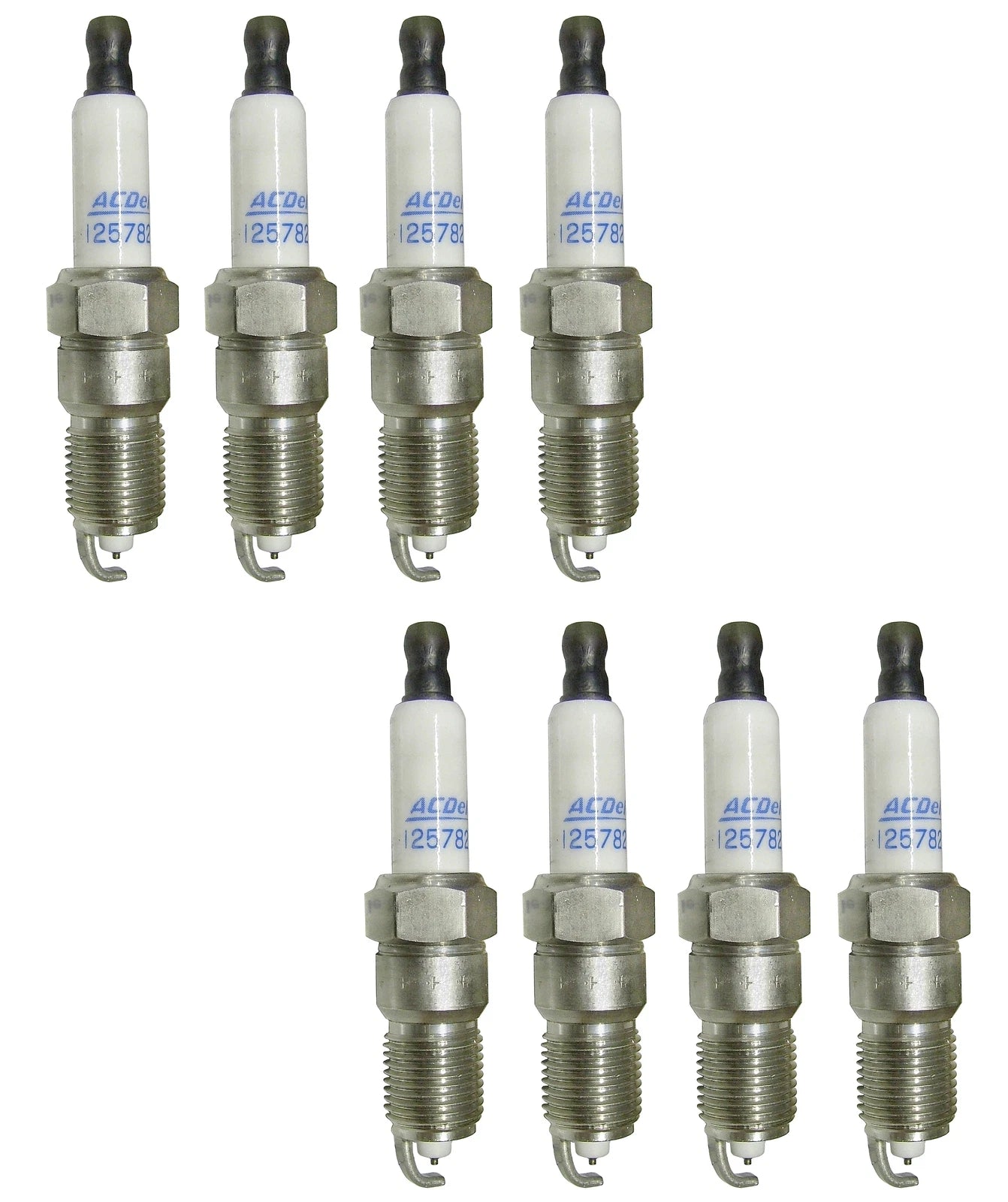 Set of 8 Spark Plugs GAP .060 for GMC C3500HD, Chevrolet Avalanche 2500
