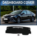Dashboard Dash Cover Mat for Toyota Camry XV70 (2018–2023) Black Set of 1