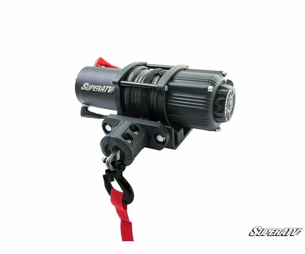 Winch Receiver Mount with 4,500 lb. Winch for SuperATV (2012–2023)