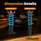 Coilovers 24 Level Damper Kit for Toyota Corolla (1988-1999)