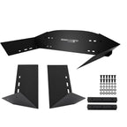 Adjustable Aluminum Intercooler Cooling Air Guide Panel for Universal Fit