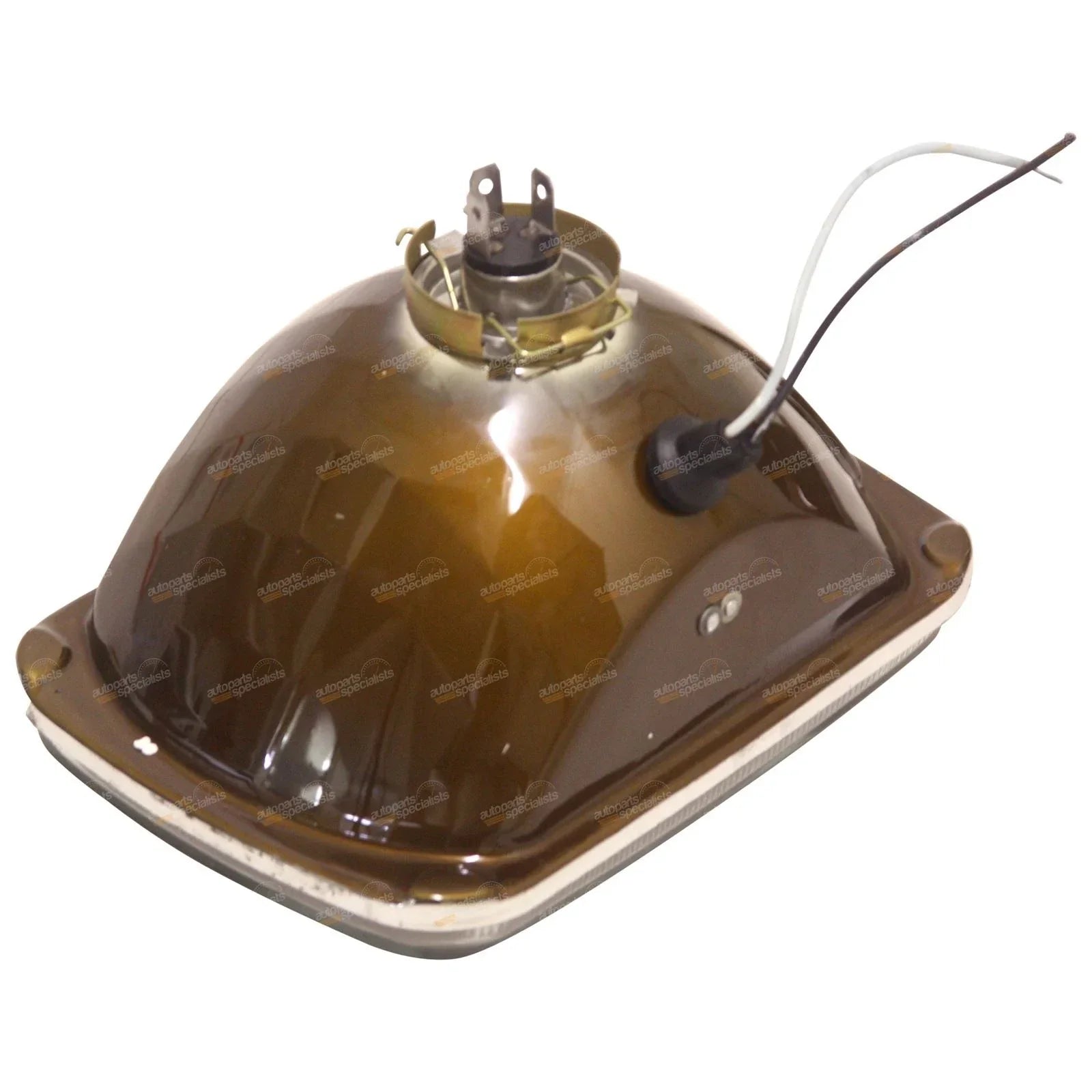 Rectangle Headlight Upgrade Kit for H4 Crystal Reflector Lamps