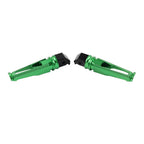 Green Passenger Rear Footpegs for Honda CBR600RR, CBR1000RR, CBR600 F4 (2003-2019)