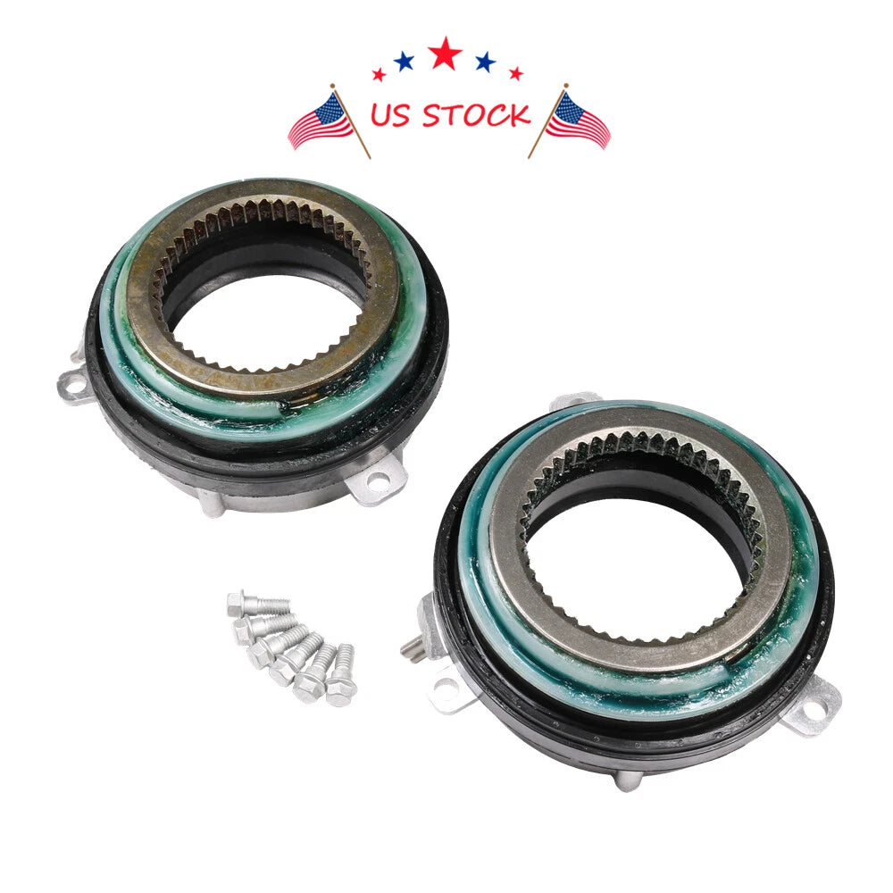 Pair Lock Hub Axle Actuator for Ford F150 Expedition Lincoln Navigator (2000-2006)