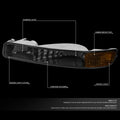 Smoke Housing Amber Corner Bumper Light for GMC Sierra/Yukon (1999–2006)