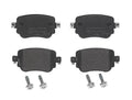 Set of 4 Brembo Rear Low-Met Disc Brake Pads for Audi Q3 Quattro, VW Golf GTI, Passat