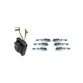 Ignition Coil & 6 NGK Platinum Spark Plugs Kit for Holden C20 G10 Omega Safari V6 (–)