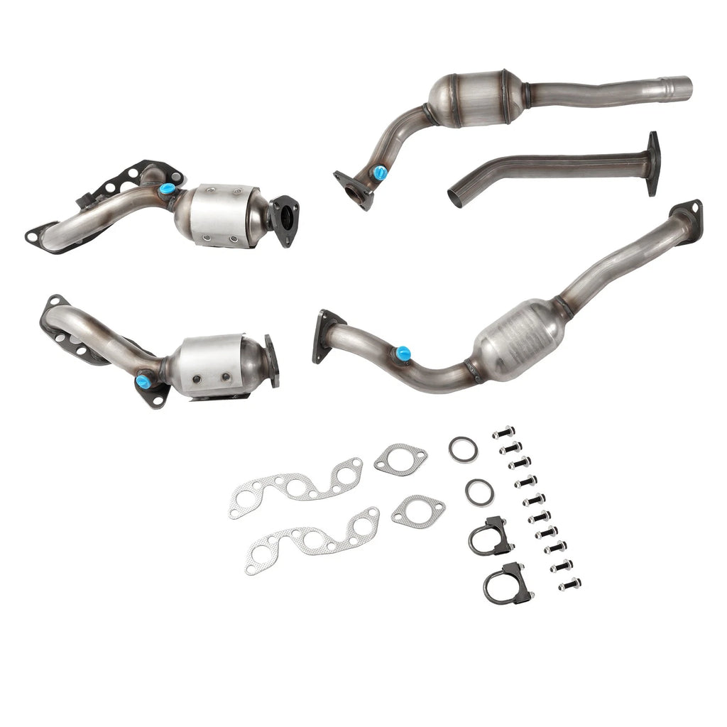Catalytic Converter Set with Clips for Nissan Xterra Frontier (2002–2004)