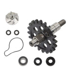 Water Pump Impeller Shaft Gear Kit for Yamaha YZ250F (2001–2023) 5NL-12459-00-00