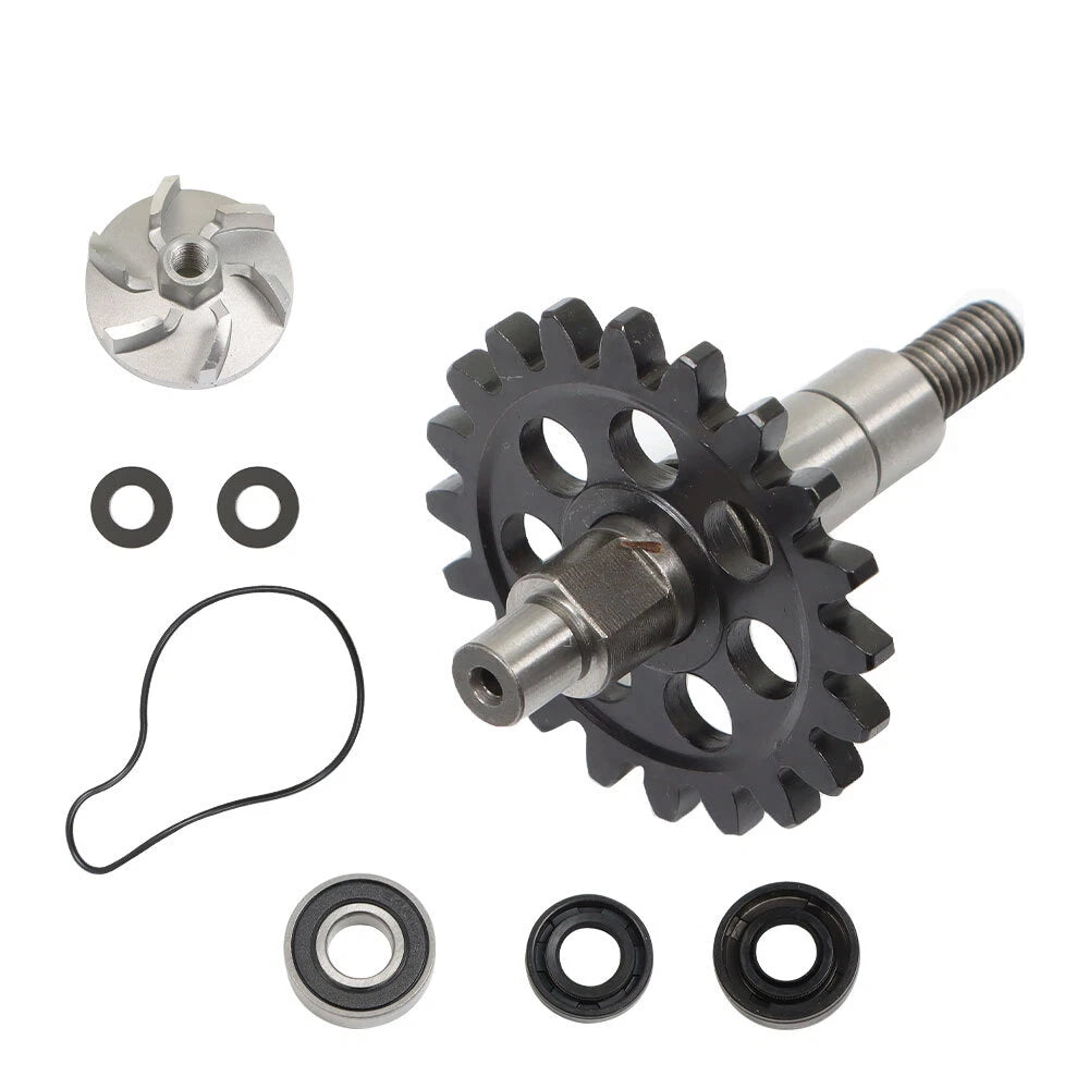 Water Pump Impeller Shaft Gear Kit for Yamaha YZ250F (2001–2023) 5NL-12459-00-00