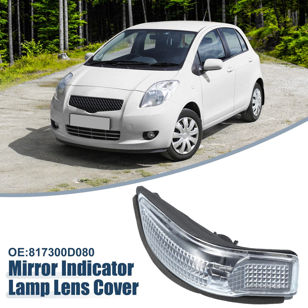 Right Rearview Mirror Turn Signal Lamp Housing for Toyota Yaris (2006–2011) No. 817300D080