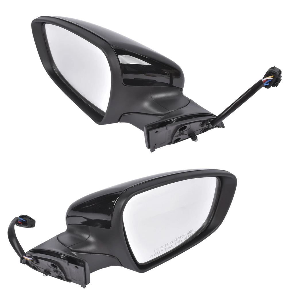 Set of 2 Heated Side Mirrors with Signal Light for Kia Forte Sedan (2014–2016)